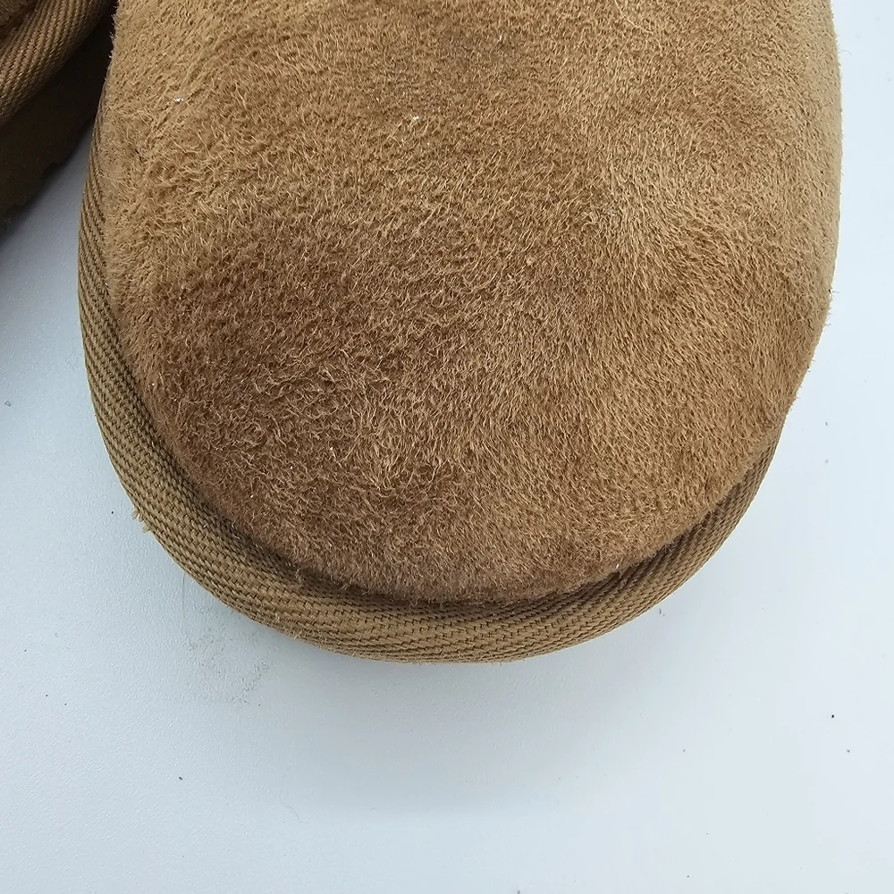 UGG Classic Mini II Boots Chestnut Tan Size 10 Preowned - Picture 9 of 14